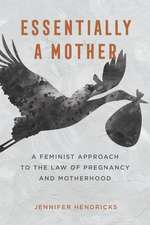 Essentially a Mother – A Feminist Approach to the Law of Pregnancy and Motherhood