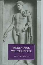 Rereading Walter Pater