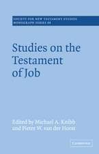 Studies on the Testament of Job