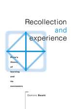 Recollection and Experience