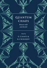 Quantum Chaos: Between Order and Disorder