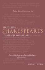 Recovering Shakespeare's Theatrical Vocabulary