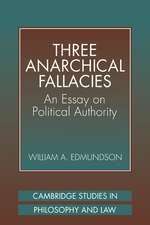 Three Anarchical Fallacies: An Essay on Political Authority