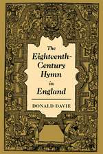 The Eighteenth-Century Hymn in England