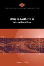 Ethics and Authority in International Law