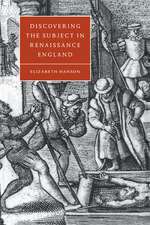 Discovering the Subject in Renaissance England