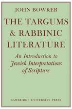 The Targums and Rabbinic Literature