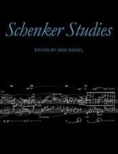 Schenker Studies