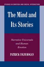 The Mind and its Stories: Narrative Universals and Human Emotion