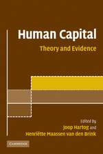 Human Capital: Advances in Theory and Evidence