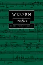 Webern Studies