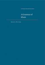 A Grammar of Kham