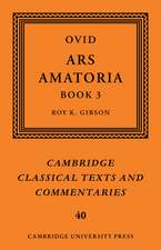 Ovid: Ars Amatoria, Book III