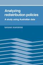 Analyzing Redistribution Policies: A Study Using Australian Data