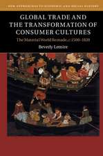 Global Trade and the Transformation of Consumer Cultures: The Material World Remade, c.1500–1820