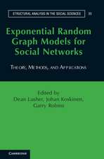 Exponential Random Graph Models for Social Networks: Theory, Methods, and Applications