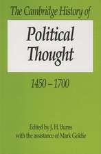 The Cambridge History of Political Thought 1450–1700