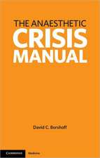 ANAESTHETIC CRISIS MANUAL