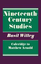 Nineteenth Century Studies: Coleridge to Matthew Arnold