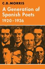 A Generation of Spanish Poets 1920–1936