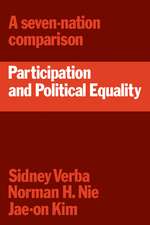 Participation and Political Equality: A Seven-Nation Comparison