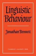 Linguistic Behaviour