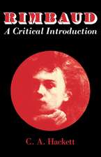 Rimbaud: A Critical Introduction