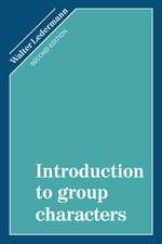 Introduction to Group Characters