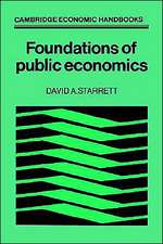 Foundations in Public Economics