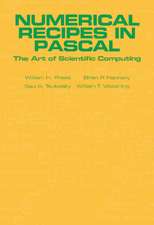 Numerical Recipes in Pascal (First Edition): The Art of Scientific Computing