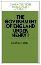 The Government of England under Henry I