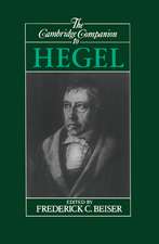 The Cambridge Companion to Hegel