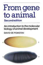 From Gene to Animal: An Introduction to the Molecular Biology of Animal Development