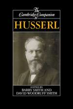 The Cambridge Companion to Husserl