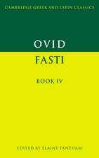 Ovid: Fasti Book IV