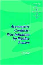 Asymmetric Conflicts: War Initiation by Weaker Powers