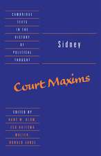 Sidney: Court Maxims