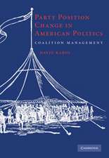 Party Position Change in American Politics: Coalition Management