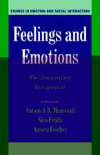 Feelings and Emotions: The Amsterdam Symposium