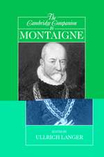 The Cambridge Companion to Montaigne