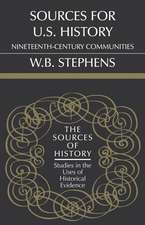 Sources for U.S. History: Nineteenth-Century Communities