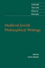 Medieval Jewish Philosophical Writings