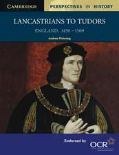 Lancastrians to Tudors: England 1450–1509