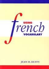 Using French Vocabulary