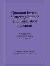 Quantum Inverse Scattering Method and Correlation Functions