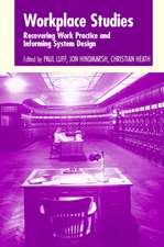 Workplace Studies: Recovering Work Practice and Informing System Design