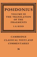 Posidonius: Volume 3, The Translation of the Fragments