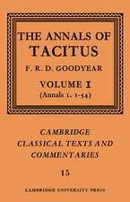 The Annals of Tacitus: Volume 1, Annals 1.1-54