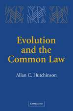 Evolution and the Common Law