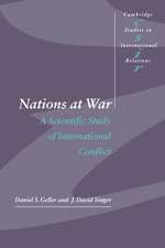 Nations at War: A Scientific Study of International Conflict